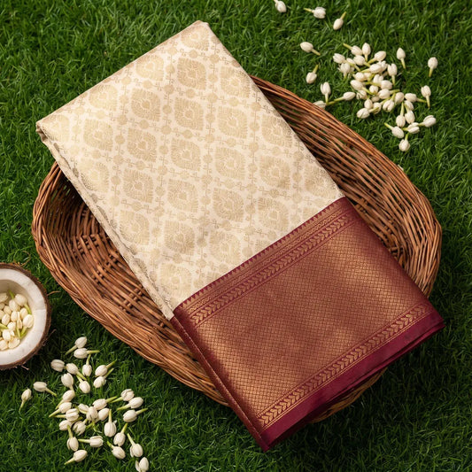 Rohini Silk Brocade Saree