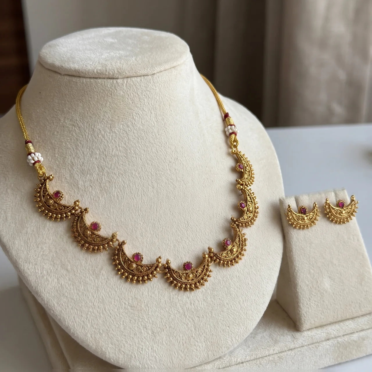 Royal Chandbali Necklace Set