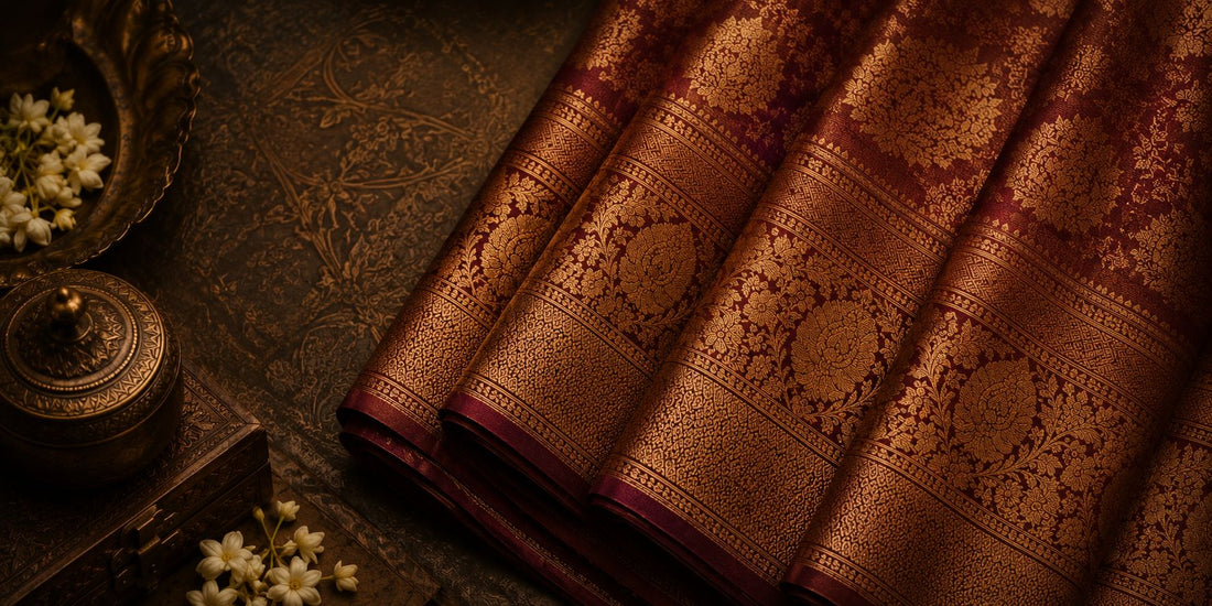 Banarasi Sarees: Pure Silk, Hand Woven Zari, Straight from Varanasi