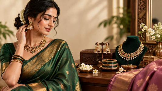 Saree Styling Guide: How to Pair Your Saree with the Right Jewellery
