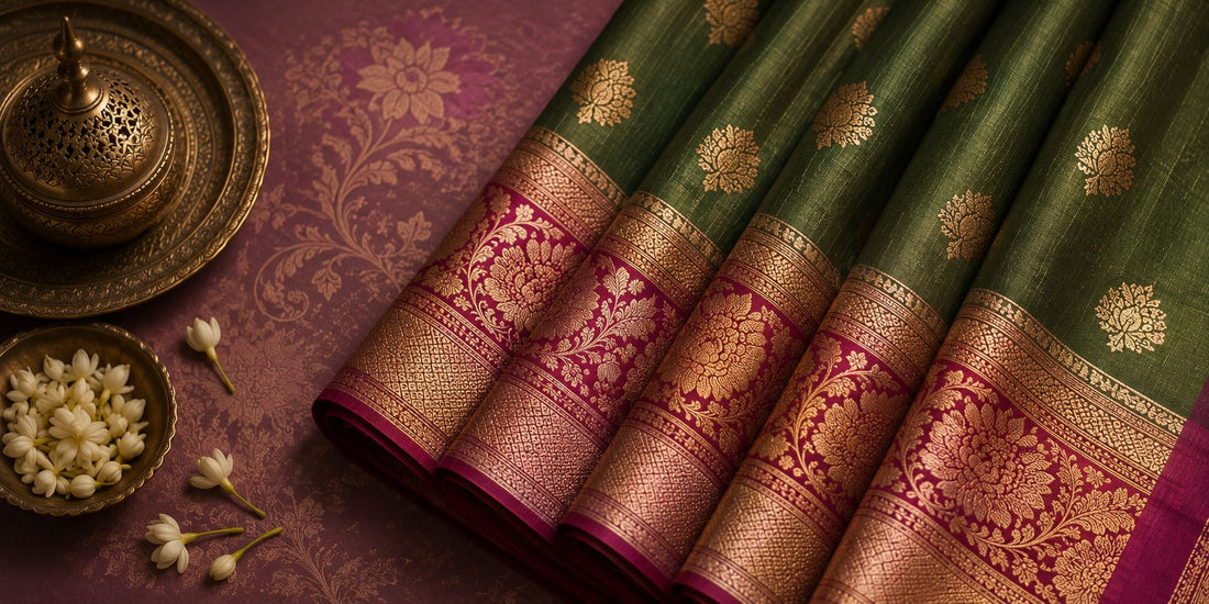 Dola Silk Sarees: Lightweight Fabric, Rich Art Prints, Easy to Wear All Day