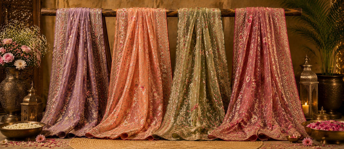 Hand Embroidery Sarees: Wearable Art Crafted by Skilled Hands