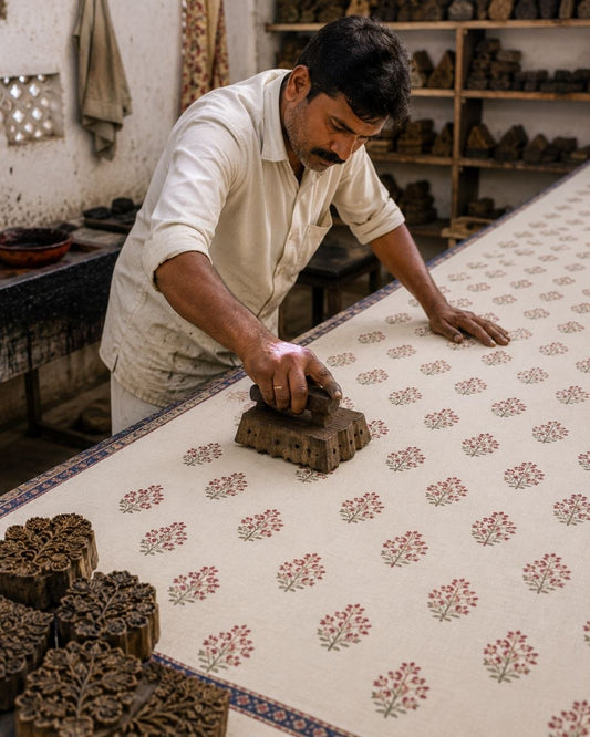 A Master Guide to Rajasthan’s Block Prints, Weaves, and Dyeing Culture
