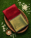 Raktima  Rich Maroon Silk Saree