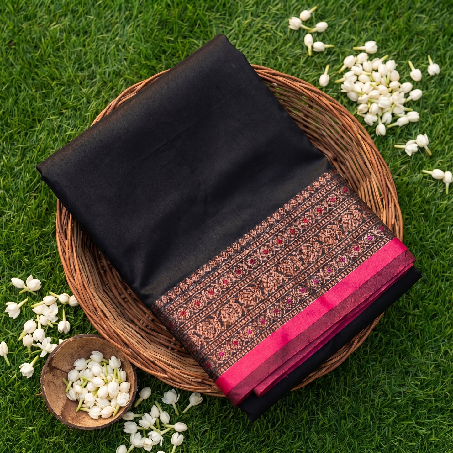 Black Orchid Saree