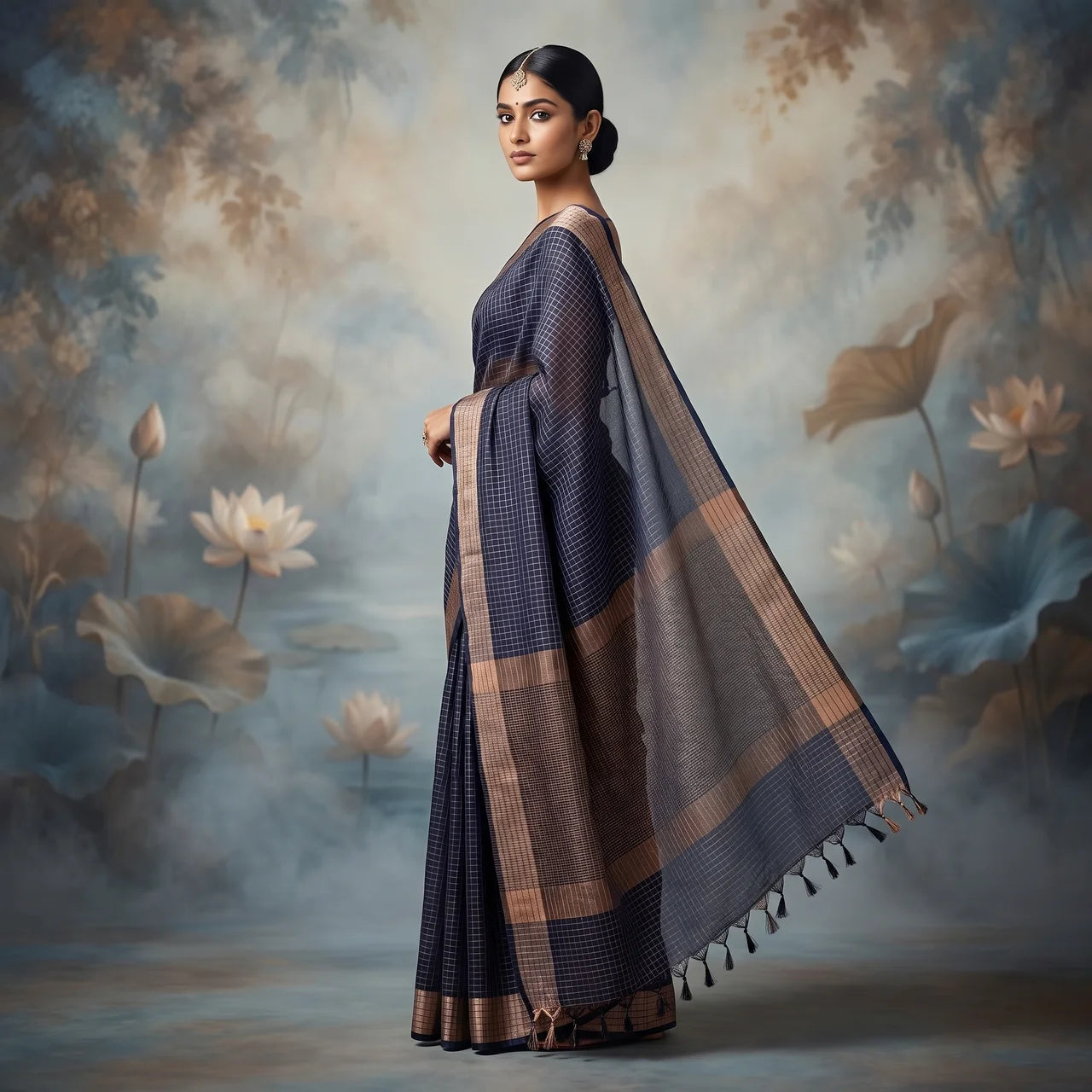 Aranyam Semi Silk Saree
