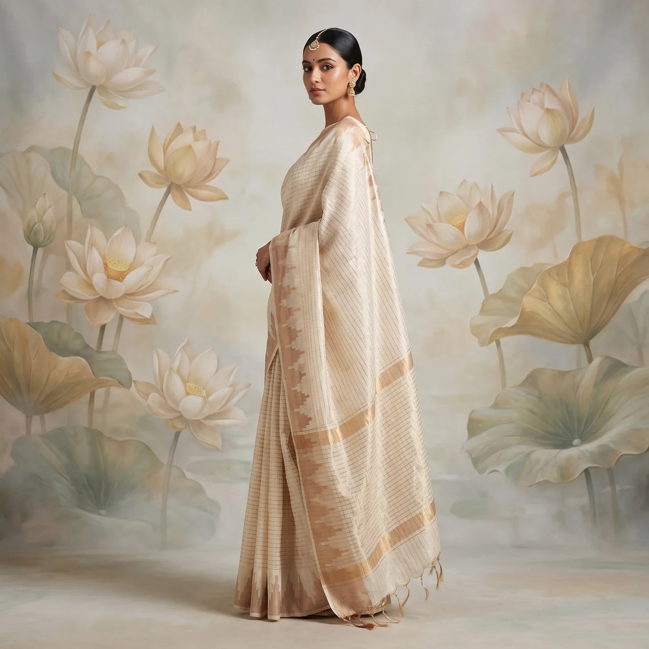 Bhavya Bhagalpur Silk Saree