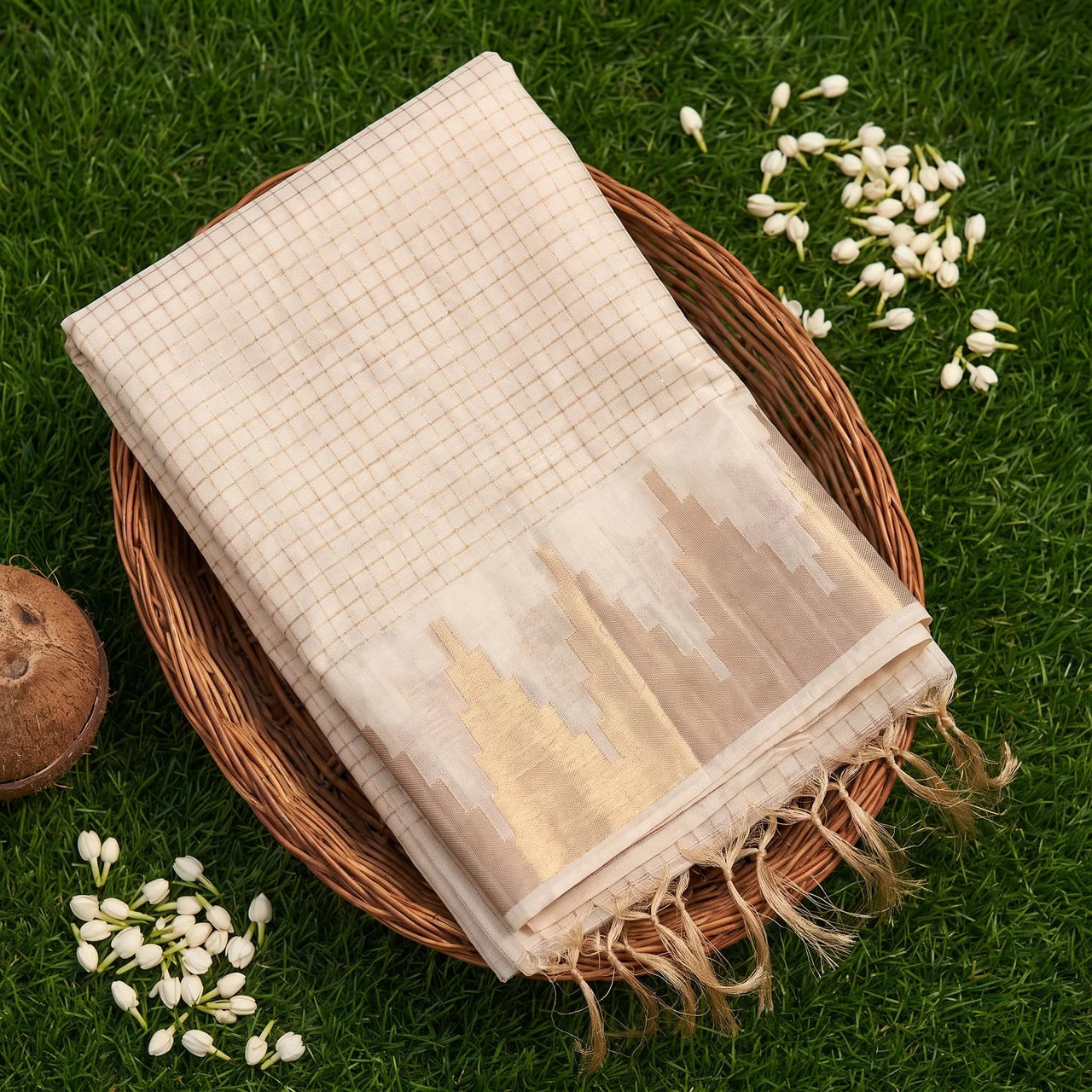 Bhavya Bhagalpur Silk Saree