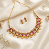 Heritage Coin Ruby Necklace Set