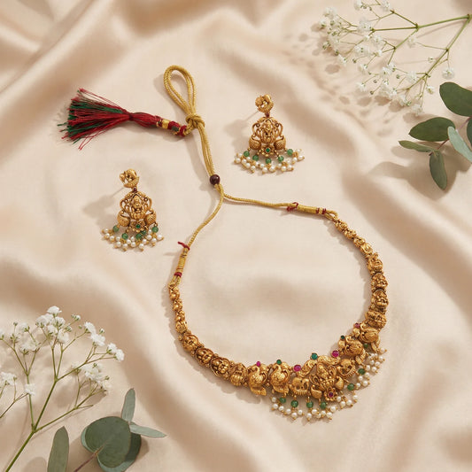Heritage Goddess Necklace Set