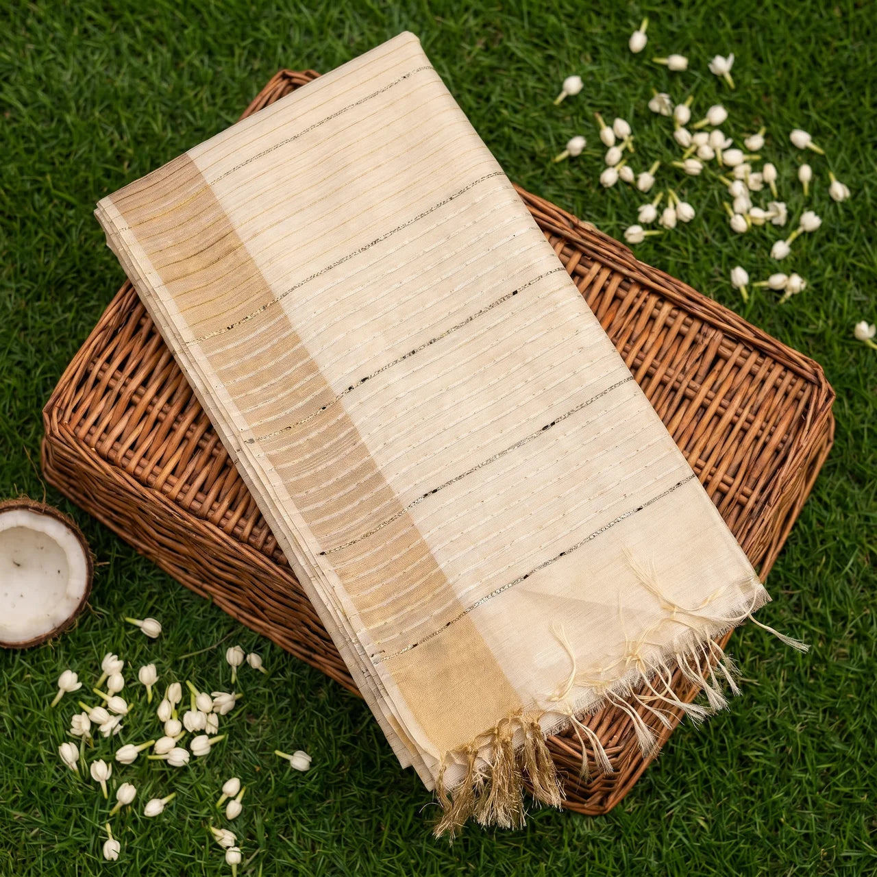 Indira Bhagalpur Silk Saree