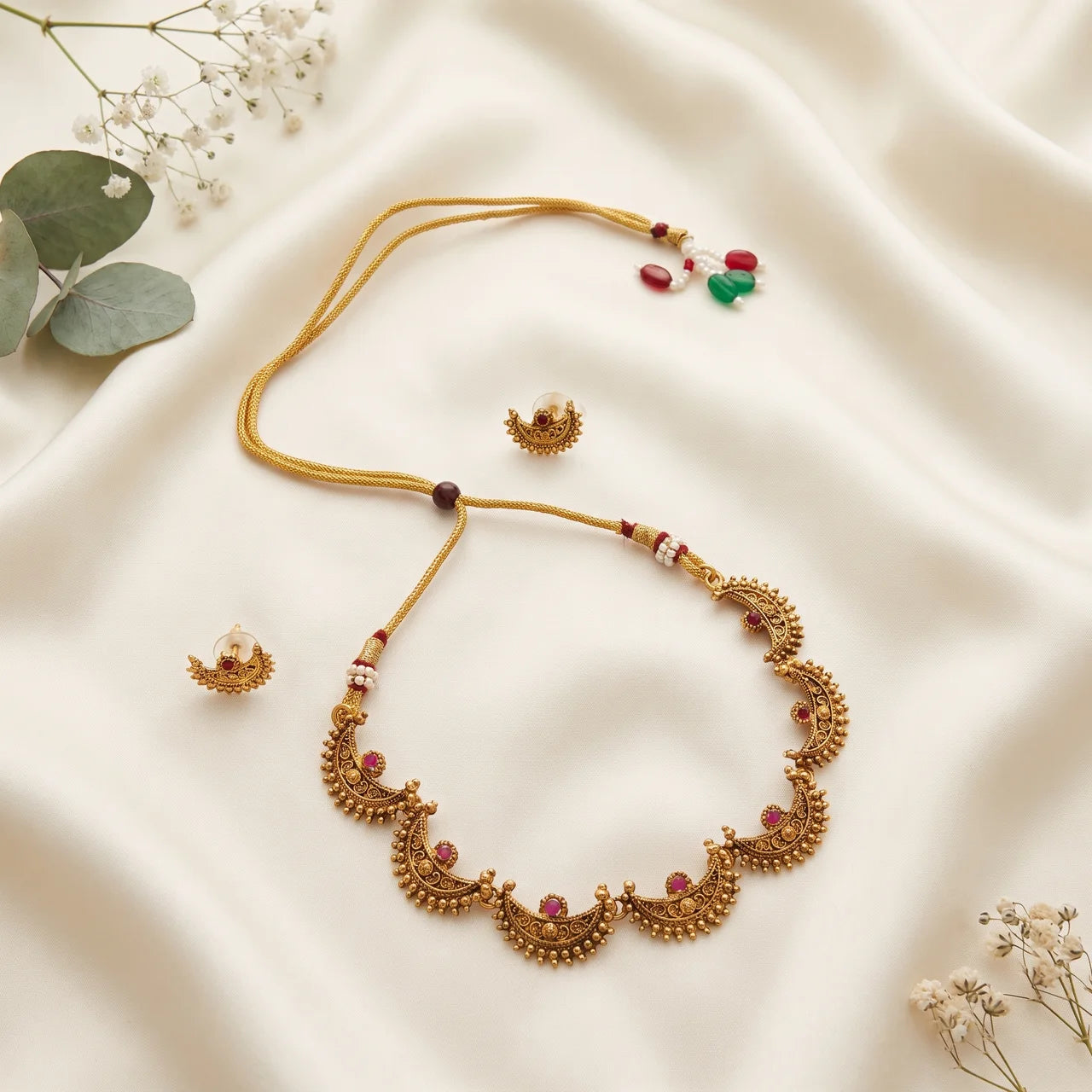 Royal Chandbali Necklace Set