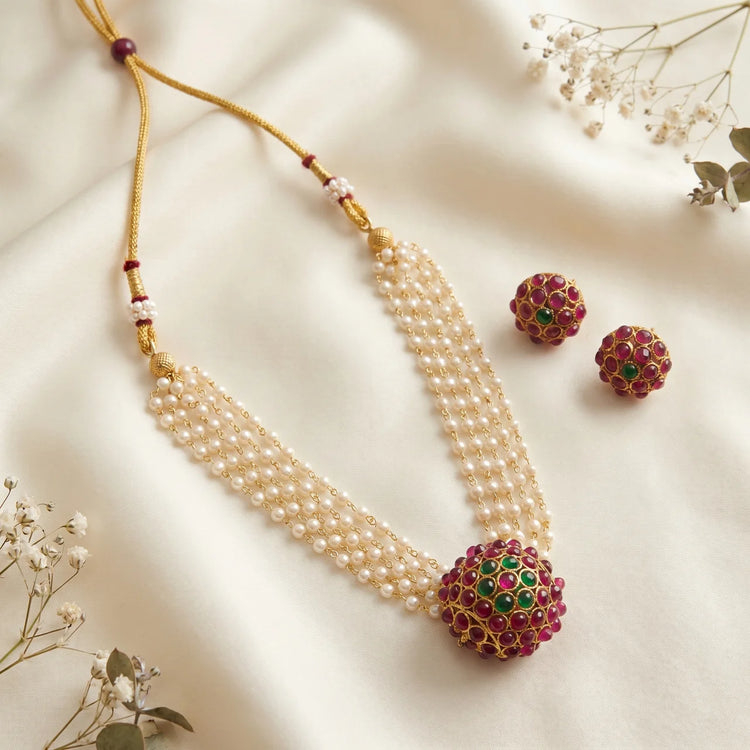 Royal Kemp Pearl Haram Set