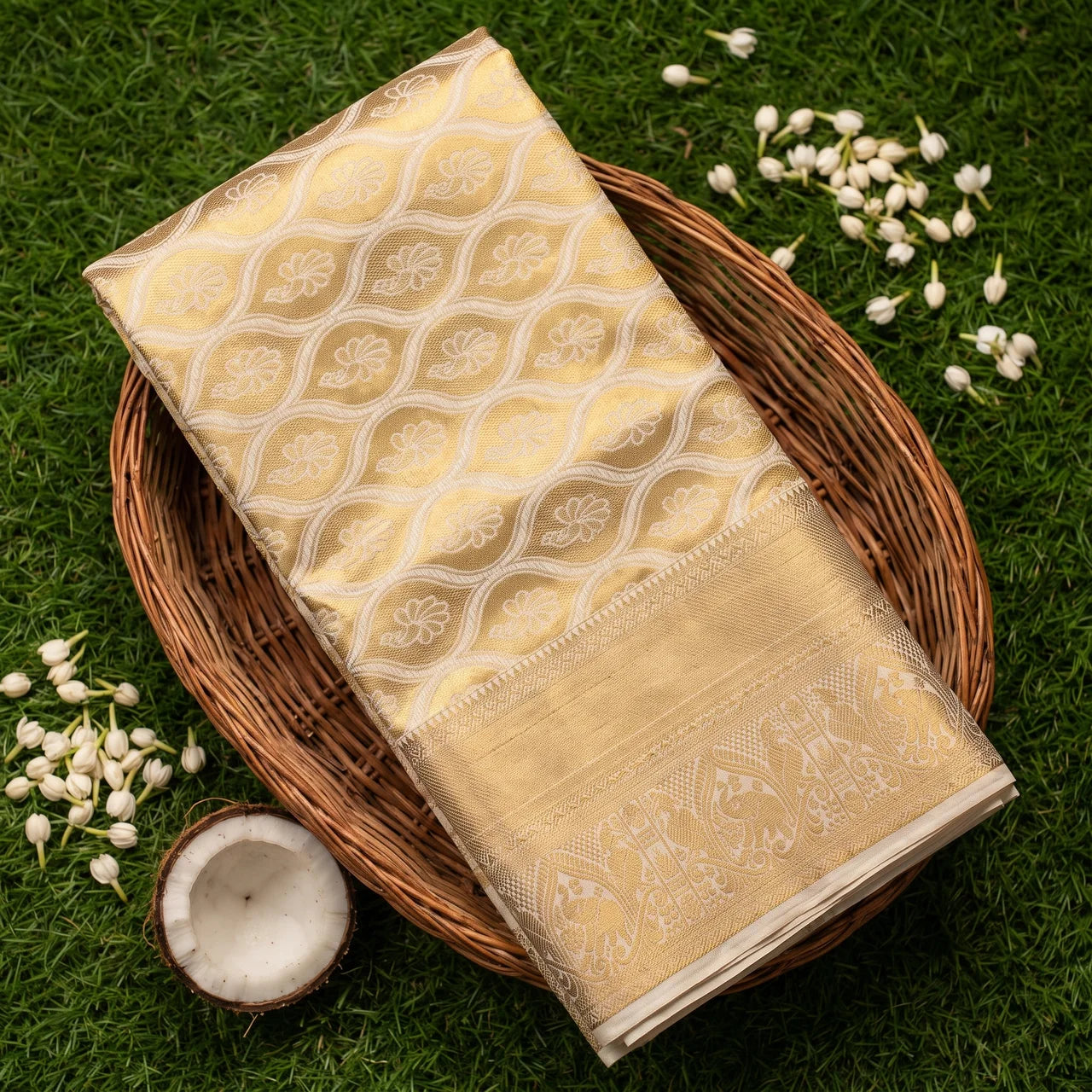 Thulasi Fancy Cotton Saree [TLA]