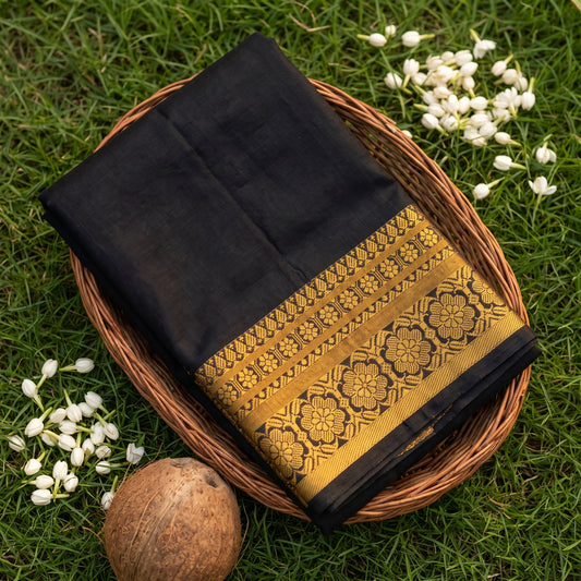 Shyama Black Saree