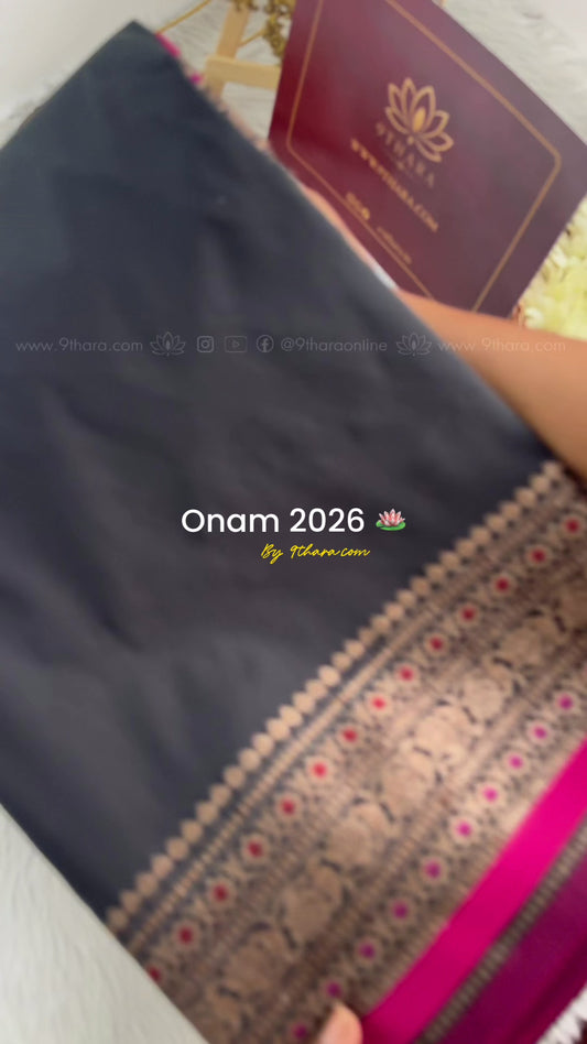 Black Orchid Saree
